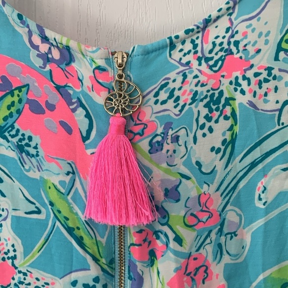 Lilly Pulitzer Kelby‎ Shift Dress size 4 summer vacation travel beach party - Picture 6 of 10